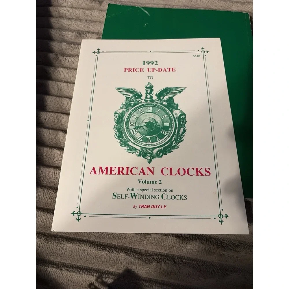 American Clocks Vol. 2 by Tran Duy‎ Ly plus 1992 Price Up-date